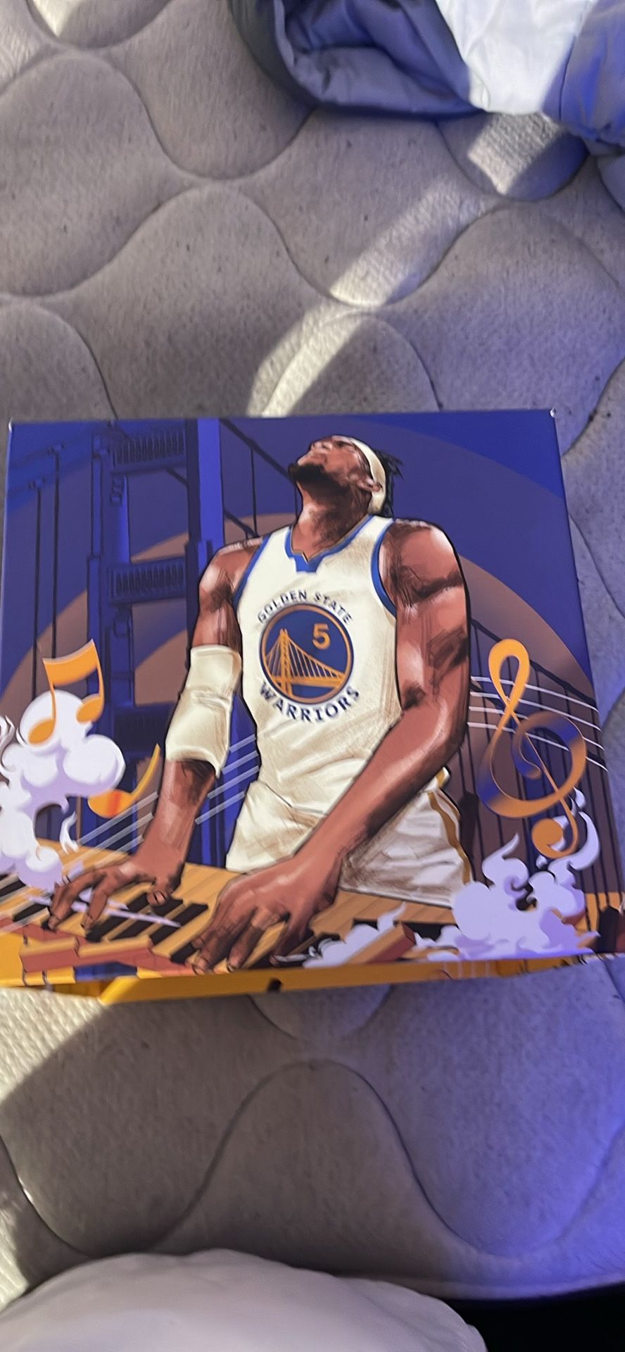 Kevon Looney Signed Basketball