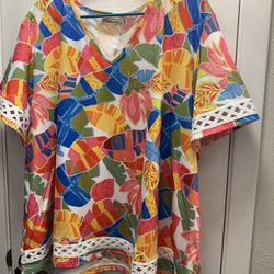 Nice , Multicolor Top, 3X 