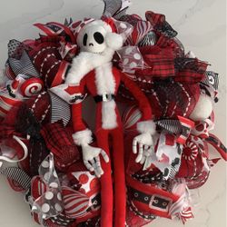 Nightmare Before Christmas Jack Wreath