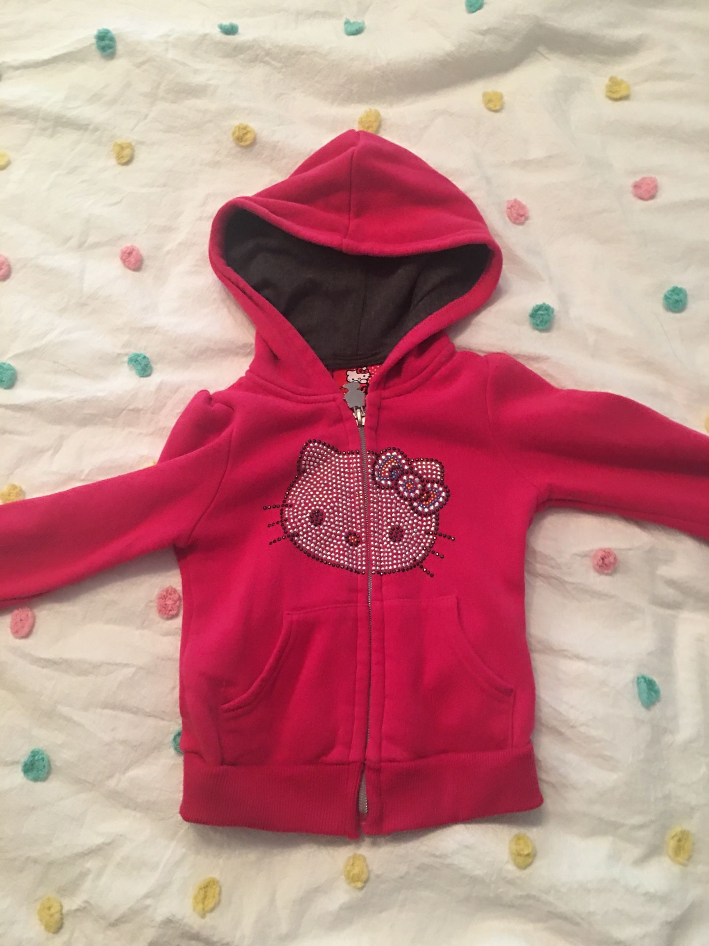 Hello Kitty 2T pink hoodie