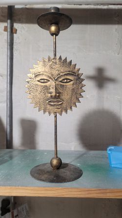 Celestial Sun Candle Holder