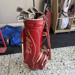 Vintage Coca Cola Golf Bag