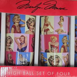 Marilyn Monroe Glasses Set $7