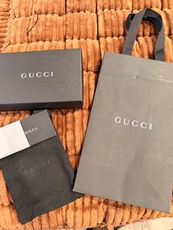 Gucci gift box with dust bag