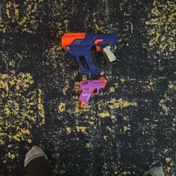 2 Nerf Guns