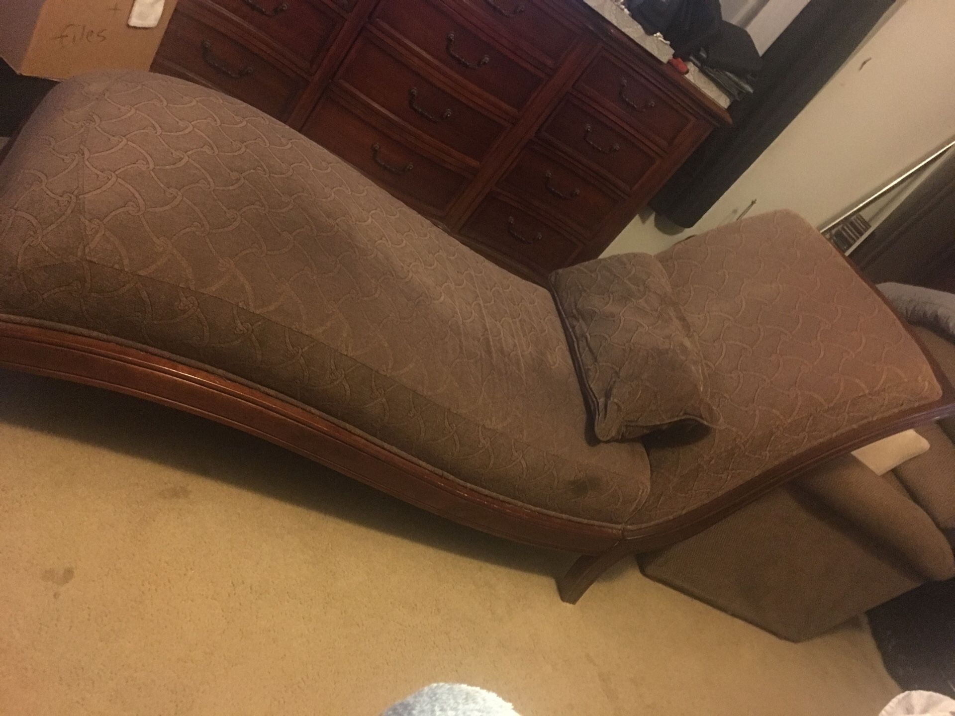Chaise lounge - psychiatrist sofa - long chair sofa couch