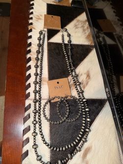 Pearls and earrings