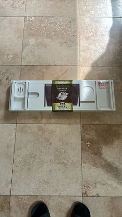 Bamboo Bathtub Caddy