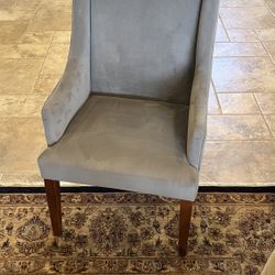 Upholstered Armrest Chair Set of Two