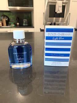 Dolce & Gabbana Light Blue Italian Love EDT Tester Bottle (100ml) – Discontinued – Brand New w/ Normal Box - Tropical Men’s Cologne