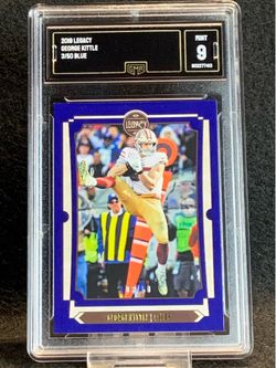 2019 Legacy 💥 George Kittle 💥 Blue /50 GMA 9 Near Mint 💎 - San Francisco 49ers