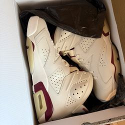 JORDAN 6 RETRO 'MAROON' 2015