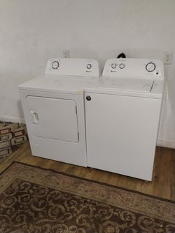Amana Washer And Gas Dryer Matching Set Delivery And Installation Is Free 