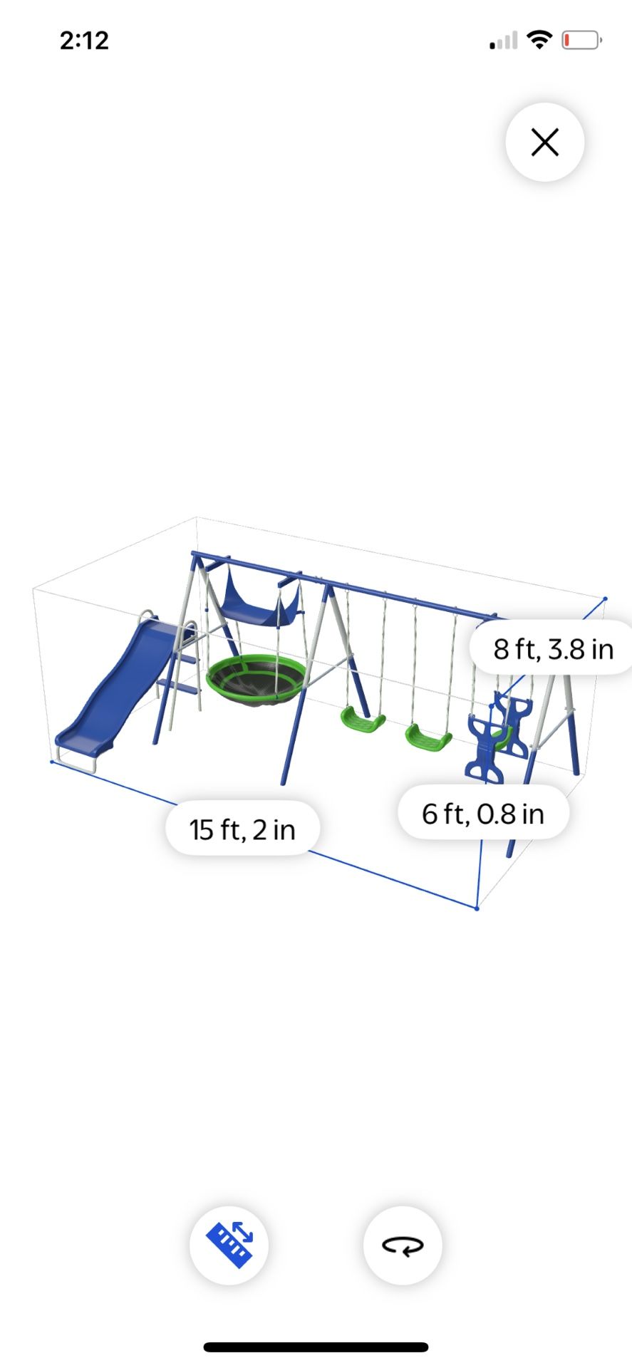 Deluxe Swing set