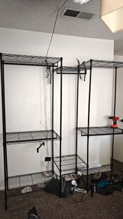 Amazingly strong Clothing Rack $75like new