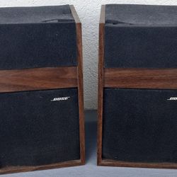 1978 Bose 301 Series 1 Speakers EXC+++ Manual/Orig Foam FINEST PAIR

