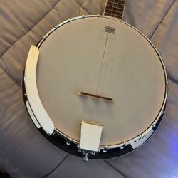 REMO WEATHER KING BANJO WITH DAVISON NECK 5 STRING