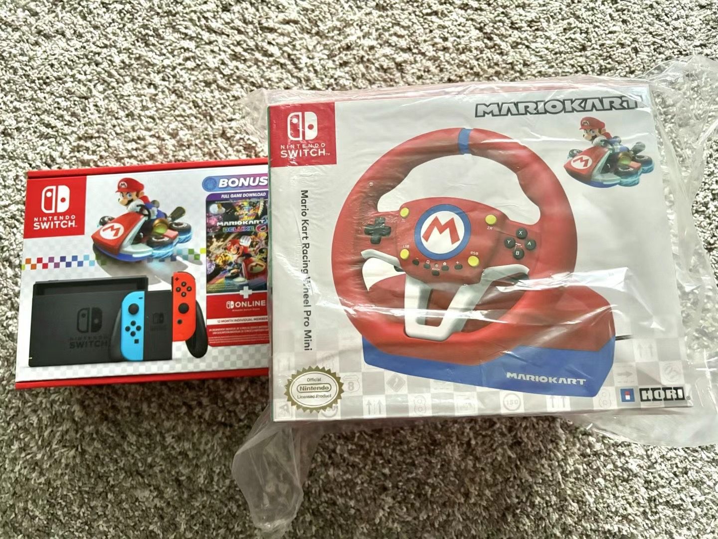 Nintendo switch mario kart deluxe bundle