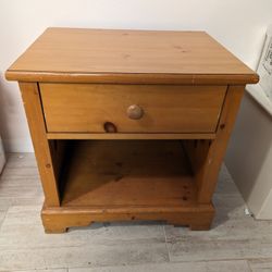 Wooden Nightstand