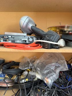 Moving sale all kinds of cables, blu ray players