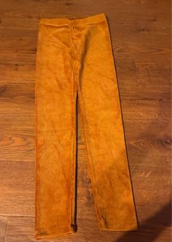 New Crewcuts by J.Crew Girls' Stretch Cozy Cord Leggings size 14