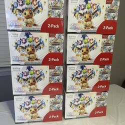 Pokemon Prismatic Evolutions Costco 2 pack ETB  & Bundle