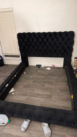 Queen size bed frame