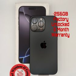 iPhone 16 Pro Max Unlocked 🤩