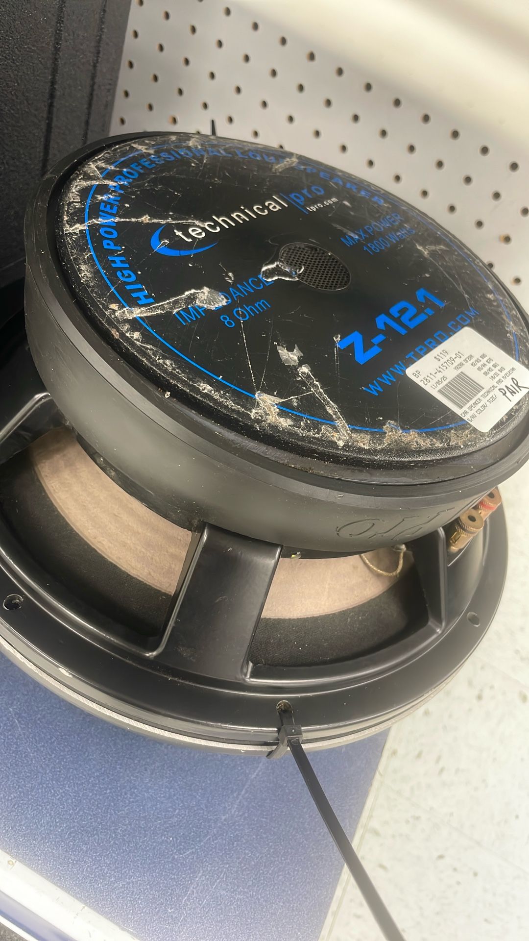 technical pro car speaker 