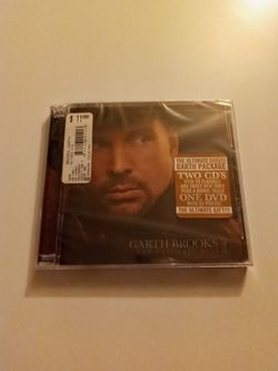 Garth Brooks The Ultimate Hits 2 CD's 1 DVD New Not Opened