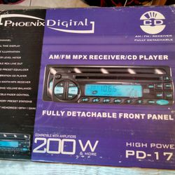 Phonenix Digital 200watts Car Stereo 