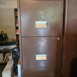 5- Double Drawer File Cabinets