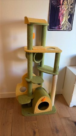Cat Tree - Happy and Polly Avocado