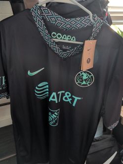 Nike COAPA  Club America soccer jersey.  Black XL. New