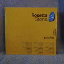 Rosetta Stone Spanish Levels 1–5 CD Set (Latin American) – Complete