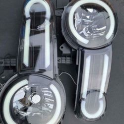 07-14 FJ Cruiser LED DRL Seattle headlights LUCES