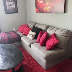 Gray Sectional Couch MUST GO ASAP!!