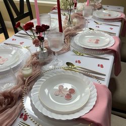 Event Tablescape Decor for Bridal Showers, Baby Showers, Dinner Parties and more!