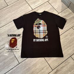 Bape Burberry Size L