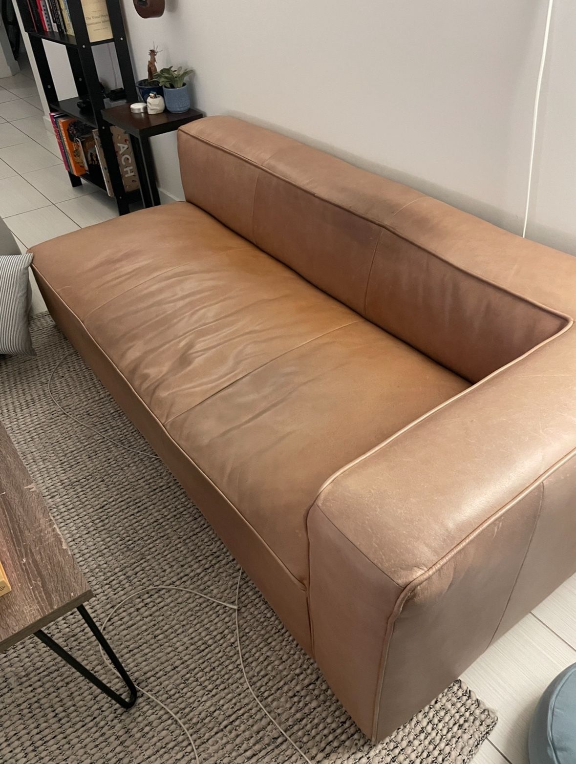 Free Leather Couch (Article)