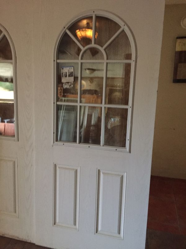 ENTRY DOORS DOUBLE PANE FIBERGLASS EXTERIOR 36x78 for Sale in Phoenix