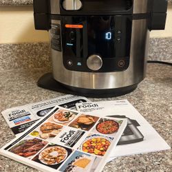 Ninja Foodi XL Pressure Cooker Steam Fryer with SmartLid 