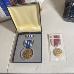 US Army Military Medals Set of Two