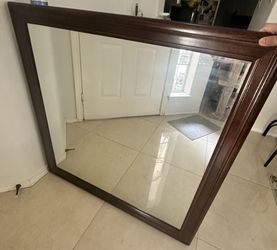 Oversized dresser mirror-Pick Up Only