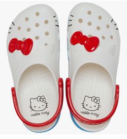 Crocs Unisex Adult Hello Kitty Classic Clogs - Women’s 8