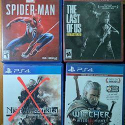 PS4 Games And PlayStation Hits