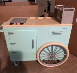 Our Generation Retro Hot Dog Cart accessory