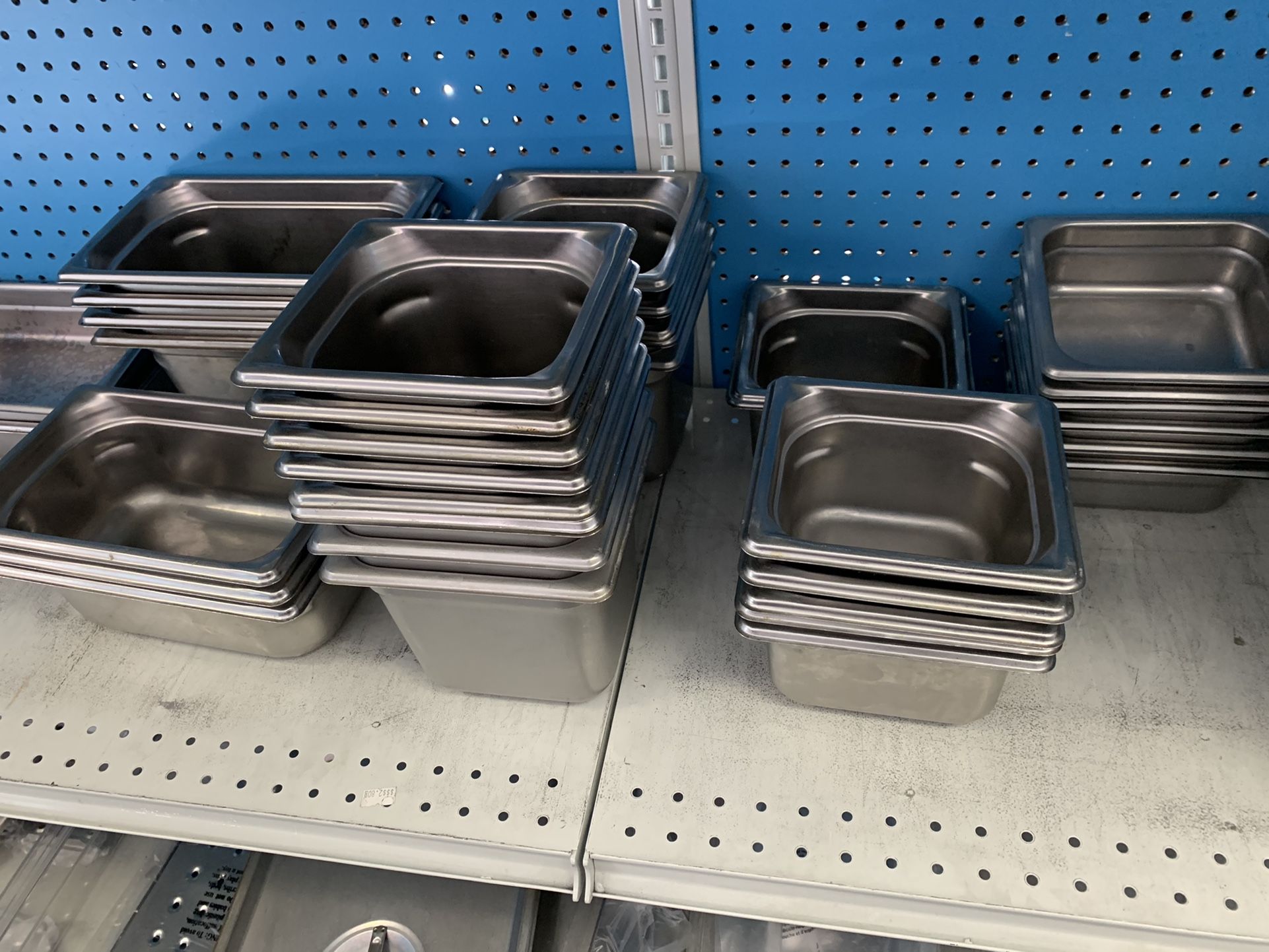Commercial Restaurant stainless steel steam table pans used