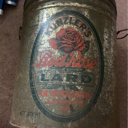 Vintage Kunzler’s Lard Tin
