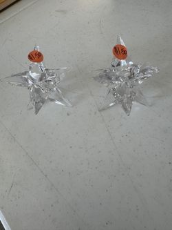 Star Candle Stick Holders 